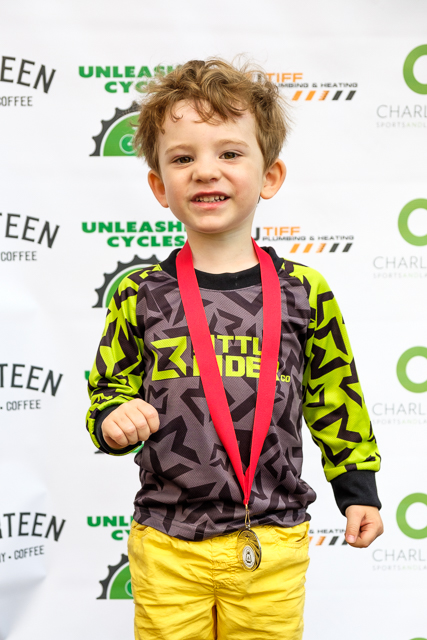 Owen on the podium